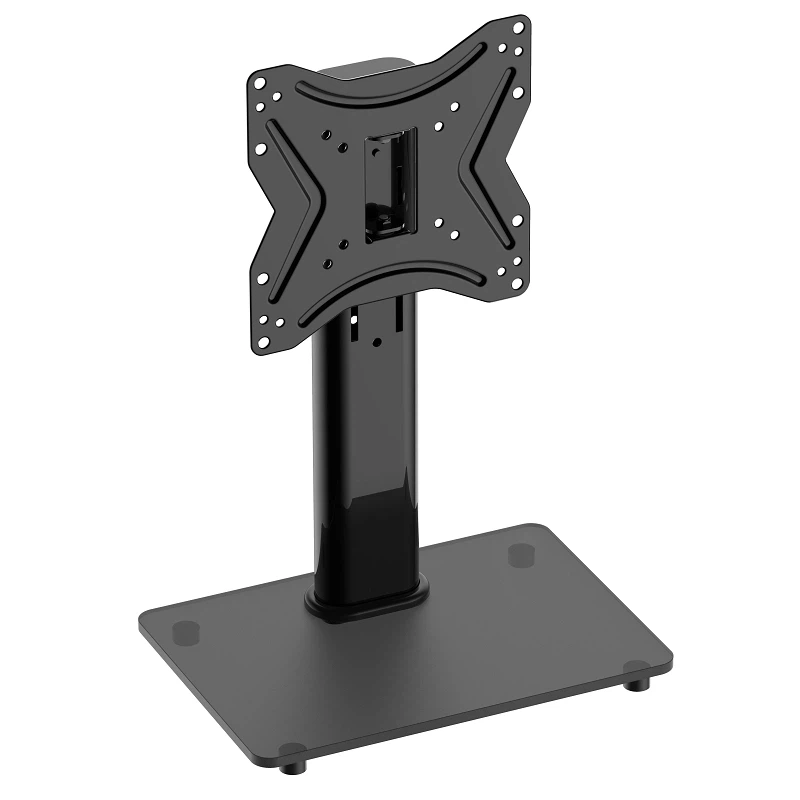 Simple And Elegant Full-Motion Lcd Glass Desktop Mount DM201S