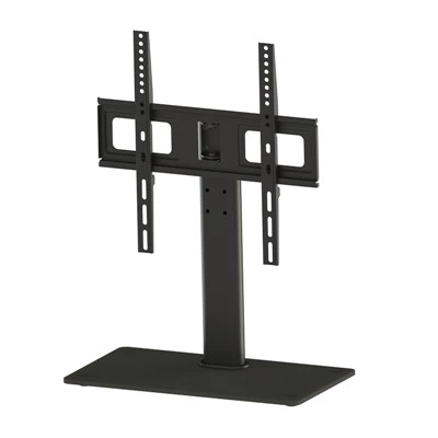 Регулируемая по высоте подставка для телевизора со стеклянным основанием